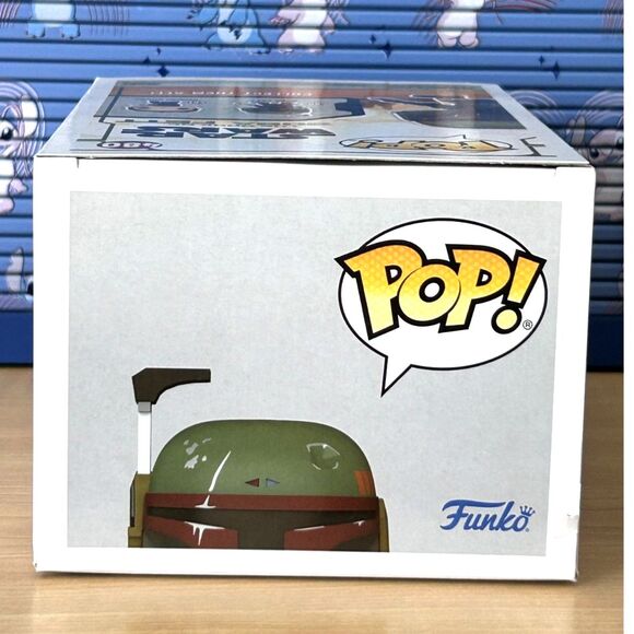 Funko Pop! #480 Star Wars Book of Boba Fett: Boba Fett Figure Mandalorian - Picture 5 of 5